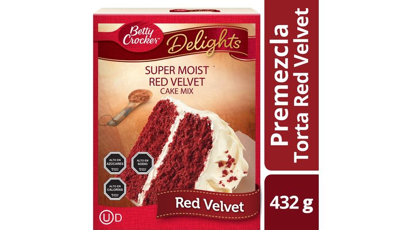 Premezclas Tortas Rojas Red Velvet 432 Gr ¡Disponibles en Chile! - La Mesa  de Todos